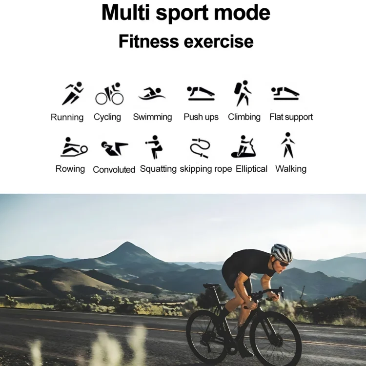 EDA0066895_B9.webp LEMFO HK52 1.43 inch BT5.3 IP68 Sport Smart Watch, Support Bluetooth Call / Message Notification / Heart Rate / Blood Pressure Health Monitor - Image 10