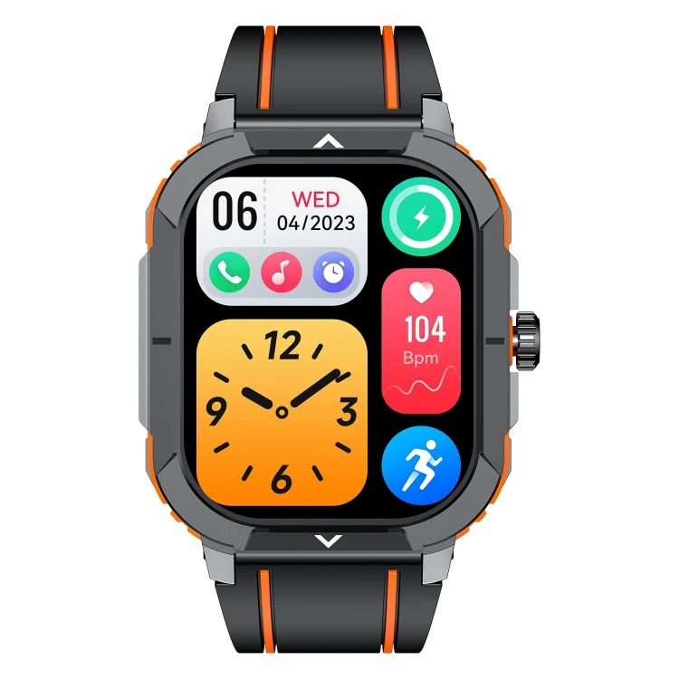 EDA006689601A_1.webp LEMFO HK56 2.06 inch BT5.3 IP68 Sport Smart Watch, Support Bluetooth Call / Message Notification / Heart Rate / Blood Pressure Health Monitor - Image 12