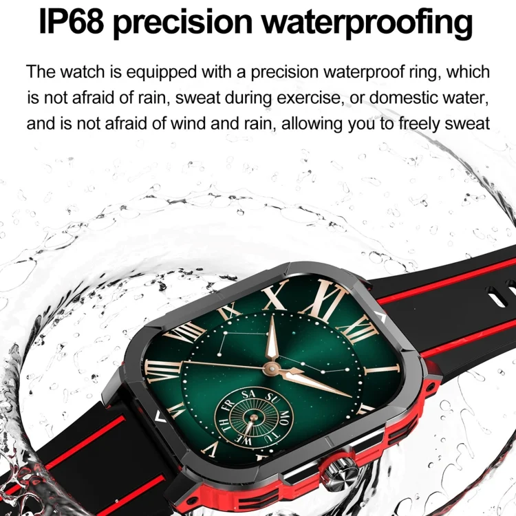EDA0066896_B10.webp LEMFO HK56 2.06 inch BT5.3 IP68 Sport Smart Watch, Support Bluetooth Call / Message Notification / Heart Rate / Blood Pressure Health Monitor - Image 11