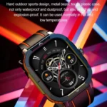 LEMFO HK56 2.06 inch BT5.3 IP68 Sport Smart Watch, Support Bluetooth Call / Message Notification / Heart Rate / Blood Pressure Health Monitor - Image 5