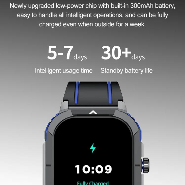 EDA0066896_B6.webp LEMFO HK56 2.06 inch BT5.3 IP68 Sport Smart Watch, Support Bluetooth Call / Message Notification / Heart Rate / Blood Pressure Health Monitor - Image 7