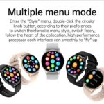 HK89 1.43 inch BT5.0 IP67 Sport Smart Watch, Support Bluetooth Call / Message Notification / Heart Rate / Blood Pressure Health Monitor - Image 3