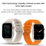 LEMFO HK95 1.952 inch BT5.0 IP68 Sport Smart Watch, Support Bluetooth Call / Sleep / Blood Oxygen / Heart Rate / Blood Pressure Health Monitor - Image 3