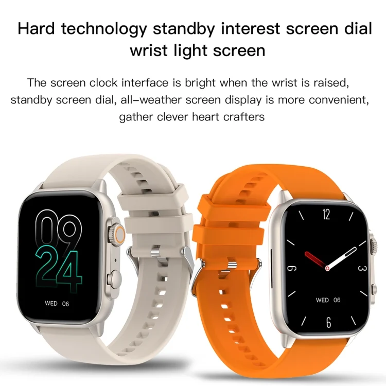 EDA0066899_B2.webp LEMFO HK95 1.952 inch BT5.0 IP68 Sport Smart Watch, Support Bluetooth Call / Sleep / Blood Oxygen / Heart Rate / Blood Pressure Health Monitor - Image 3