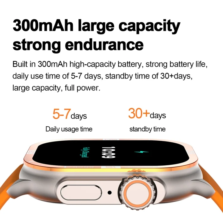 EDA0066902_B2.webp HK96S 2.06 inch BT5.3 IP68 Sport Smart Watch, Support Bluetooth Call / Sleep / Blood Oxygen / Heart Rate / Blood Pressure Health Monitor - Image 3