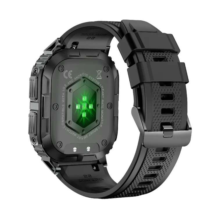 EDA006691201A_2.webp LEMFO K61 Pro 1.96 inch BT5.0 Sport Smart Watch, Support Bluetooth Call / Sleep / Blood Oxygen / Heart Rate / Blood Pressure Health Monitor - Image 12
