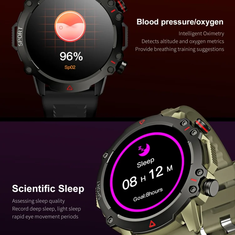 EDA0066922_B6.webp LEMFO TF10 Pro 1.53 inch BT5.2 IP67 Sport Smart Watch, Support Bluetooth Call / Sleep / Blood Oxygen / Heart Rate / Long Sitting Health Monitor - Image 7