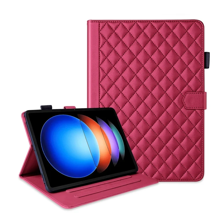 Rhombus Lattice Leather Tablet Case, For Xiaomi Pad 6S Pro 12.4, For Xiaomi Redmi Pad SE, For Xiaomi Pad 6 / 6 Pro, For Xiaomi Redmi Pad 8.8 inch 2025