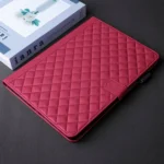 Rhombus Lattice Leather Tablet Case, For Xiaomi Pad 6S Pro 12.4, For Xiaomi Redmi Pad SE, For Xiaomi Pad 6 / 6 Pro, For Xiaomi Redmi Pad 8.8 inch 2025 - Image 2