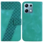 Seven-shaped Embossed Leather Phone Case, For Redmi Note 14S 4G, For Redmi K80 / K80 Pro, For Redmi Note 14 4G 164.84mm