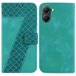 Seven-shaped Embossed Leather Phone Case, For Redmi Turbo 4 / Xiaomi Poco X7 Pro, For Redmi Note 14 4G 163.25mm, For Redmi Note 14 5G