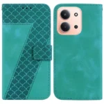 Seven-shaped Embossed Leather Phone Case, For Redmi 15C 4G 173.1mm / 15C 5G 173.1mm, For Redmi A5 4G 173.3mm, For Redmi A5 4G 171.7mm