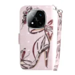 3D Colored Flip Leather Phone Case, For Redmi Note 14 Pro / Note 14 Pro+ 5G - Image 3