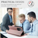 Side Buckle Magnetic Frosted Leather Phone Case, For OPPO A57 4G Global / A77 4G Global, For OPPO A54 / A54s / A55 5G / A55s 5G - Image 5