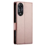 Side Buckle Magnetic Frosted Leather Phone Case, For OPPO A78 5G / A58x Global / A1x 5G, For OPPO A1 Pro / Reno8 T 5G - Image 3