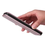 Carbon Fiber Texture Flip Leather Phone Case, For Xiaomi Redmi Turbo 3 / Poco F6, For Redmi K70 - Image 7