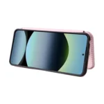 Carbon Fiber Texture Flip Leather Phone Case, For Xiaomi Poco M7 Pro 5G / Redmi Note 14 5G, For Redmi Note 14 Pro 4G Global, For Redmi Note 14 4G Global 163.25mm, For Redmi 14C - Image 5