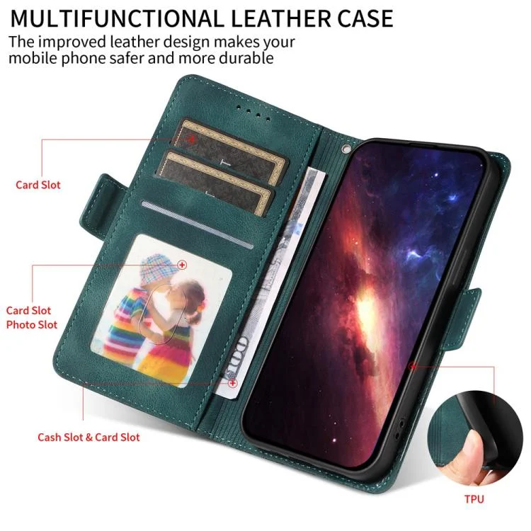 EDA006727432A_2.webp Embossed Rhombus Starry Leather Phone Case, For vivo Y400 Pro 5G / V40e / iQOO Z9s, For vivo V50 Lite 4G / 5G, For vivo Y39 5G / Y300i, For vivo Y29s 5G / Y04 4G - Image 3