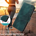 Embossed Rhombus Starry Leather Phone Case, For vivo Y400 Pro 5G / V40e / iQOO Z9s, For vivo V50 Lite 4G / 5G, For vivo Y39 5G / Y300i, For vivo Y29s 5G / Y04 4G - Image 6