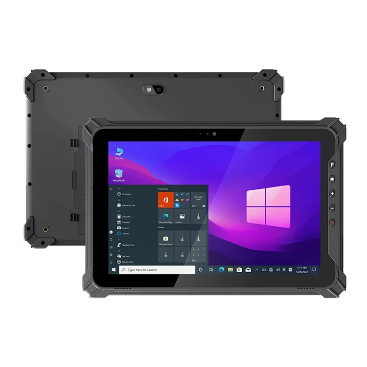 UNIWA WinPad W117 Rugged Tablet PC, 10.1 inch Windows 11 Pro Intel Jasper Lake N5100 Quad Core, 4G Network