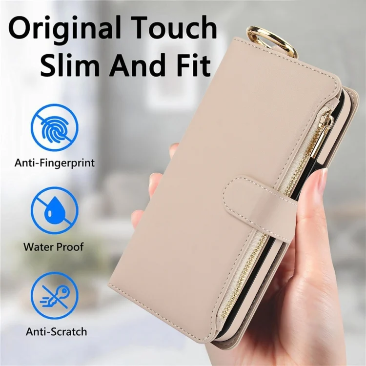 EDA006741317A_6.webp Crossbody Ring Multifunctional Wallet Leather Phone Case, For iPhone 11 Pro Max, For iPhone 11 - Image 7