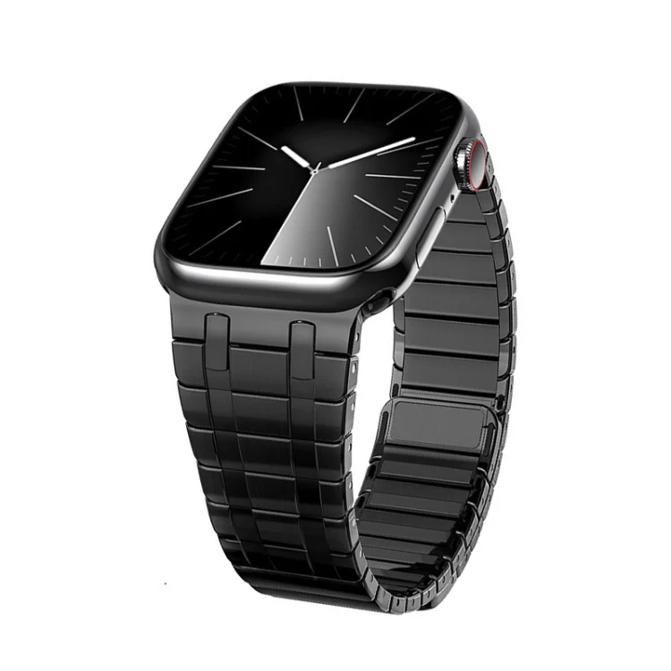 Magnetic Stainless Steel Watch Band, For Apple Watch SE 2022 44mm, For Apple Watch Series 7 45mm, For Apple Watch SE 44mm, For Apple Watch Series 6 44mm, For Apple Watch Series 5 44mm