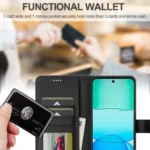 LC.IMEEKE Calf Texture Leather Phone Case, For Redmi 13 4G - Image 7