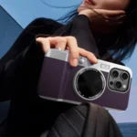 3D Retro Bluetooth Camera Magsafe Mirror Phone Case, For iPhone 15, For iPhone 14 - Image 12