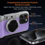 3D Retro Bluetooth Camera Magsafe Mirror Phone Case, For iPhone 15, For iPhone 14 - Image 13