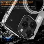3D Retro Bluetooth Camera Magsafe Mirror Phone Case, For iPhone 15, For iPhone 14 - Image 14