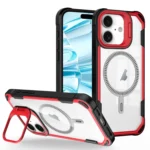 Transparent Acrylic MagSafe Lens Holder Phone Case, For iPhone 16, For iPhone 15 Pro Max, For iPhone 15 Pro
