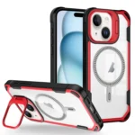 Transparent Acrylic MagSafe Lens Holder Phone Case, For iPhone 15 Plus, For iPhone 15, For iPhone 14 Plus