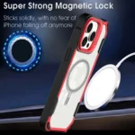 Transparent Acrylic MagSafe Lens Holder Phone Case, For iPhone 15 Plus, For iPhone 15, For iPhone 14 Plus - Image 5