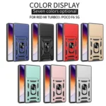 Sliding Camera Cover Design TPU+PC Phone Case, For Xiaomi Poco F6, For Xiaomi Poco F6 Pro - Image 2