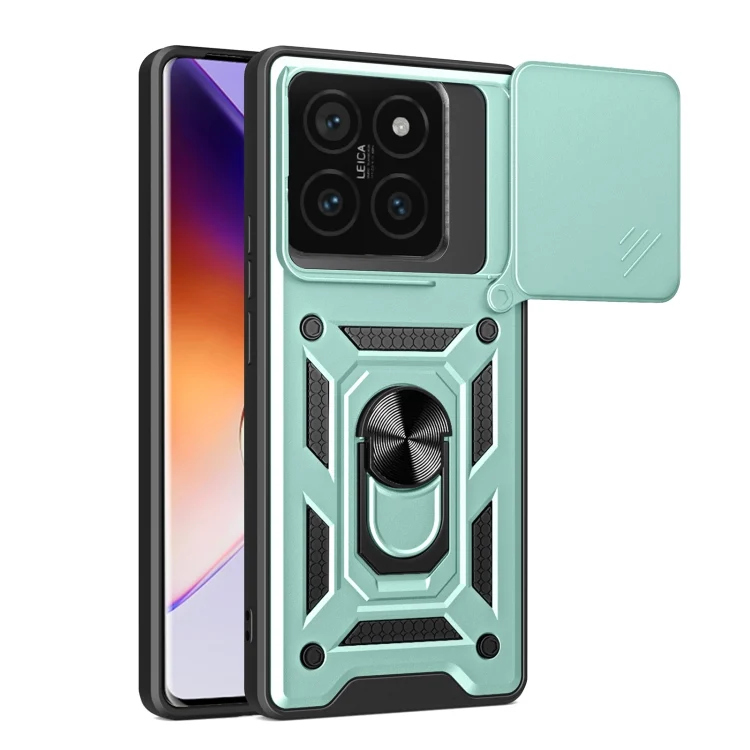 EDA006771505A.webp Sliding Camera Cover Design TPU+PC Phone Case, For Xiaomi 14T Pro 5G, For Xiaomi 14T 5G - Image 1