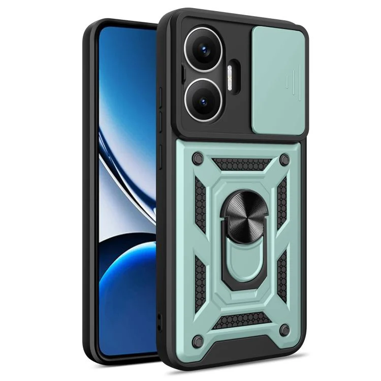 EDA006771511A.webp Sliding Camera Cover Design TPU+PC Phone Case, For Xiaomi Poco F7, For Xiaomi 15 Ultra - Image 1