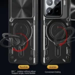 CD Texture Sliding Camshield Magnetic Holder Phone Case, For Xiaomi 15, For Xiaomi 14T Pro 5G, For Xiaomi 14T 5G - Image 5