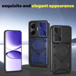 CD Texture Sliding Camshield Magnetic Holder Phone Case, For Xiaomi Poco F7, For Xiaomi 15 Ultra, For Xiaomi Poco X7 Pro 5G Global - Image 2