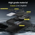 CD Texture Sliding Camshield Magnetic Holder Phone Case, For Xiaomi Poco F7, For Xiaomi 15 Ultra, For Xiaomi Poco X7 Pro 5G Global - Image 4