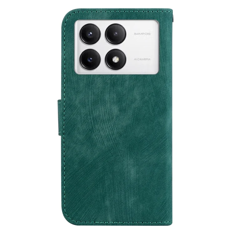 EDA006776102A_2.webp Little Tiger Embossed Leather Phone Case, For Xiaomi Poco F6 Pro - Image 3