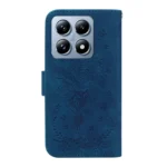 Butterfly Rose Embossed Leather Phone Case, For Xiaomi 14T, For Xiaomi Poco M6 4G, For Xiaomi Poco F6 Pro - Image 3