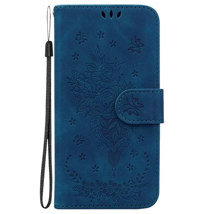 EDA006777407A_2.webp Butterfly Rose Embossed Leather Phone Case, For Xiaomi 15 Ultra, For Xiaomi 15 Pro, For Xiaomi 15, For Xiaomi 14T Pro - Image 3