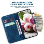 Butterfly Rose Embossed Leather Phone Case, For Xiaomi 15 Ultra, For Xiaomi 15 Pro, For Xiaomi 15, For Xiaomi 14T Pro - Image 5