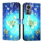 3D Painting Horizontal Flip Leather Phone Case, For Xiaomi 12 Lite, For Xiaomi Civi 1S - Image 2