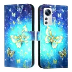 3D Painting Horizontal Flip Leather Phone Case, For Xiaomi 12 / 12X / 12S, For Xiaomi Poco X4 NFC - Image 2