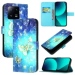 3D Painting Horizontal Flip Leather Phone Case, For Xiaomi 13 Pro, For Xiaomi 13