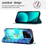 3D Painting Horizontal Flip Leather Phone Case, For Xiaomi 13 Pro, For Xiaomi 13 - Image 3