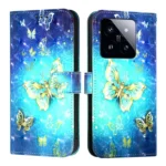 3D Painting Horizontal Flip Leather Phone Case, For Xiaomi 14 Pro, For Xiaomi 14 - Image 2