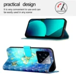 3D Painting Horizontal Flip Leather Phone Case, For Xiaomi 14 Pro, For Xiaomi 14 - Image 3