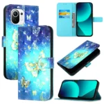 3D Painting Horizontal Flip Leather Phone Case, For Xiaomi Mi 11, For Xiaomi Mi 10T 5G / Mi 10T Pro 5G